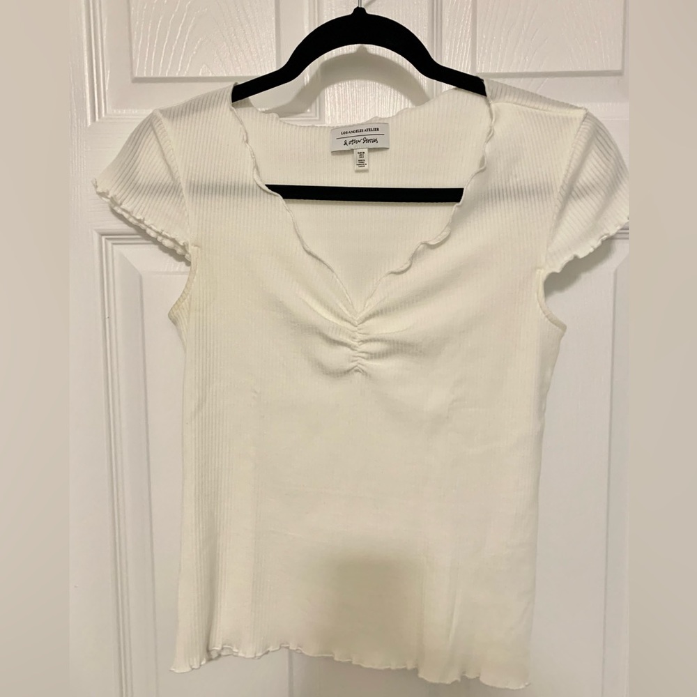 & Other Stories Lettuce Edge Top